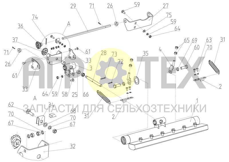 Заточное устройство (100.15.05.000Ф) (№75 на схеме)